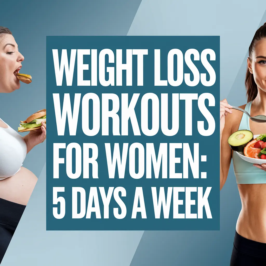 Weight Loss Workouts for Women: 5 Days a Week