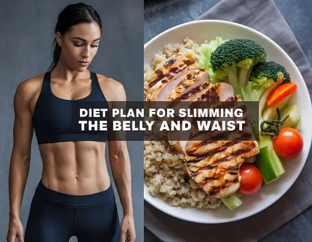 Diet Plan for Slimming the Belly and Waist