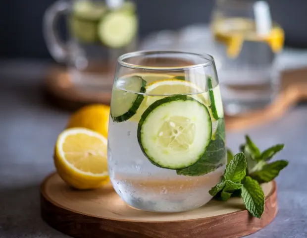 Cucumber and Lemon Water Recipe