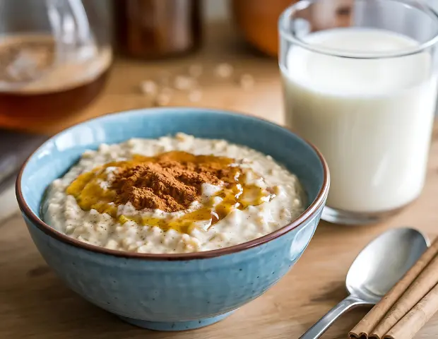 Oats with Honey and Cinnamon Recipe