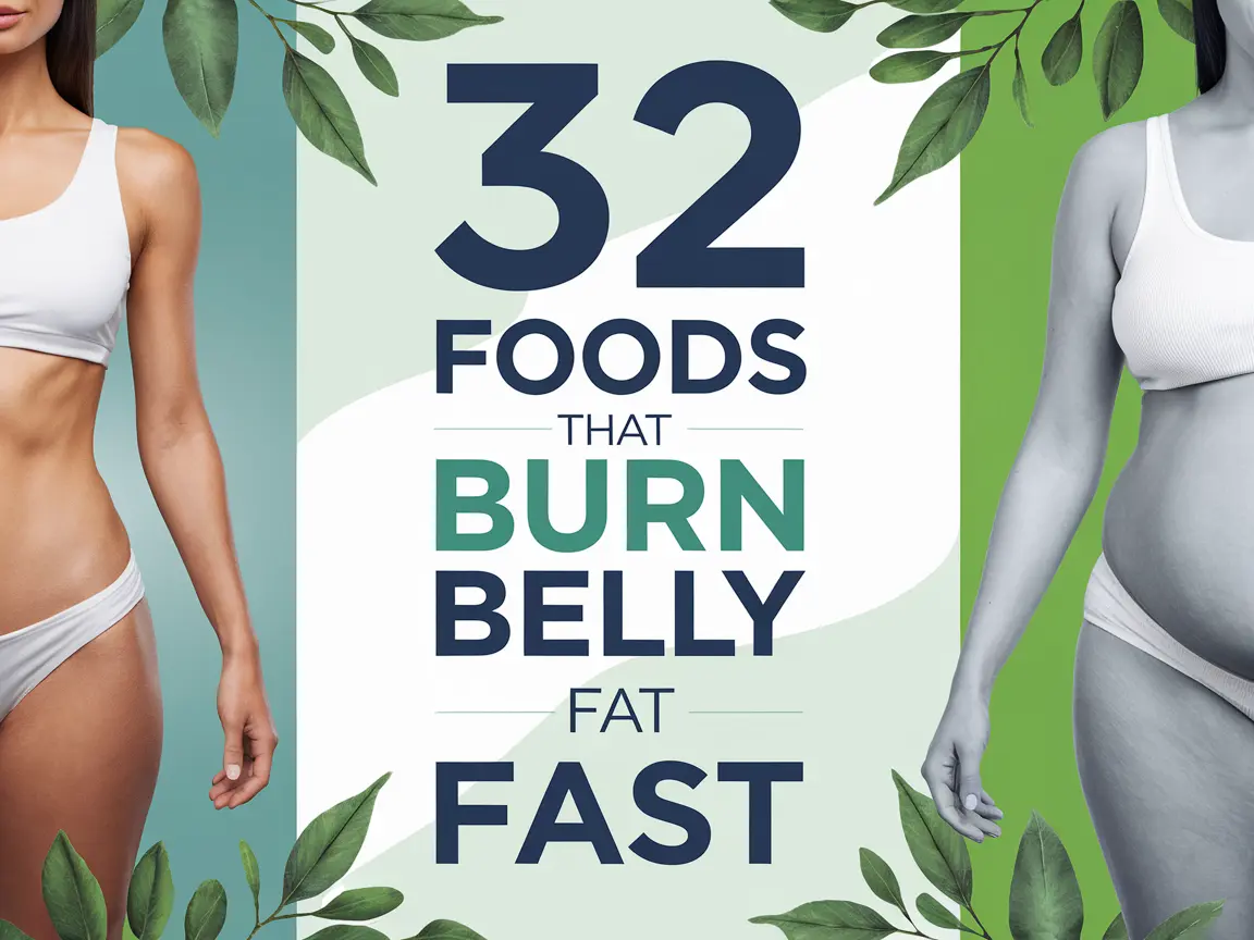 32 Foods That Burn Belly Fat Fast