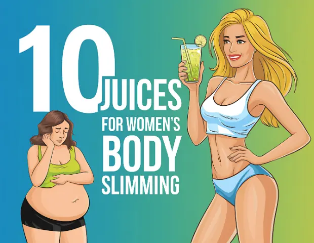 10 Juices for Women’s Body Slimming